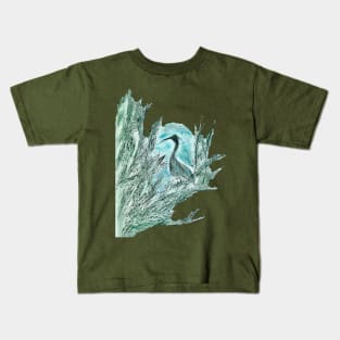 Blue Heron Kids T-Shirt